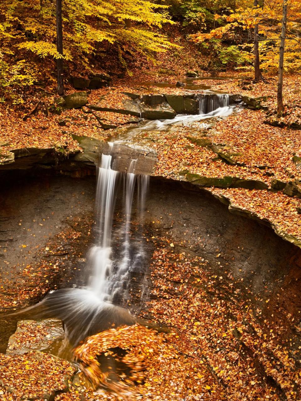 Ohio: Blue Hen to Buttermilk Falls Trail