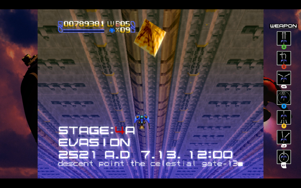 Radiant Silvergun, a classic Treasure SHMUP