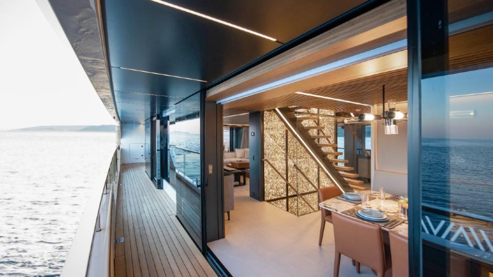 Seamless transitions between the interior and exterior were important to the owner, who wanted a home on the water. - Credit: Courtesy Pozitif Studio