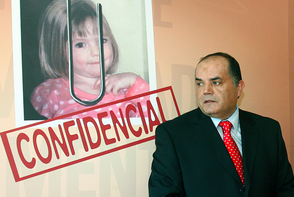 Former police chief Goncalo Amaral, who has claimed Maddie’s parents faked her kidnap, features in the film. Source: Getty