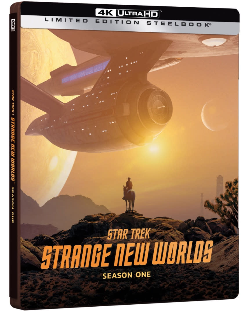 Star Trek Strange New Worlds Blu-Ray Steelbook