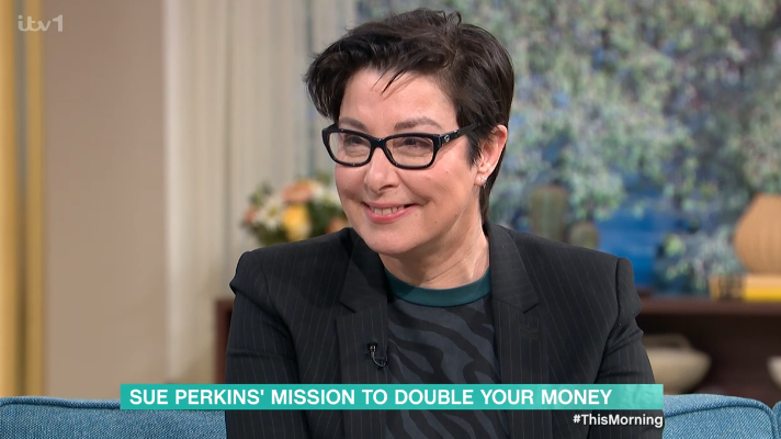 Sue Perkins has a new game show. (ITV screengrab)