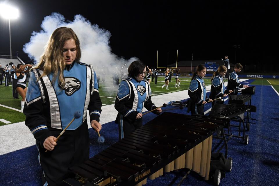 Sep 20, 2022; Northport, AL, USA; The Northridge High School marching band performs during the Crimson Cavalcade of Bands at Tuscaloosa County High School in Northport. Gary Cosby Jr.-Tuscaloosa News