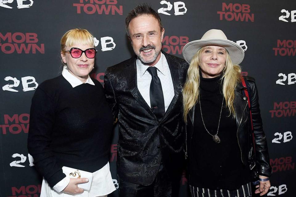 Patricia Arquette, David Arquette and Rosanna Arquette