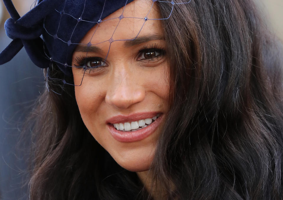 The Duchess of Sussex, photographed at the 91st Field of Remembrance at Westminster Abbey in November 2019, has played a crucial part in the success of the Sussex Royal Instagram account [Photo: Getty]