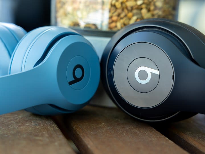 One earcup of the Beats Solo 4 and Beats Studio Pro.