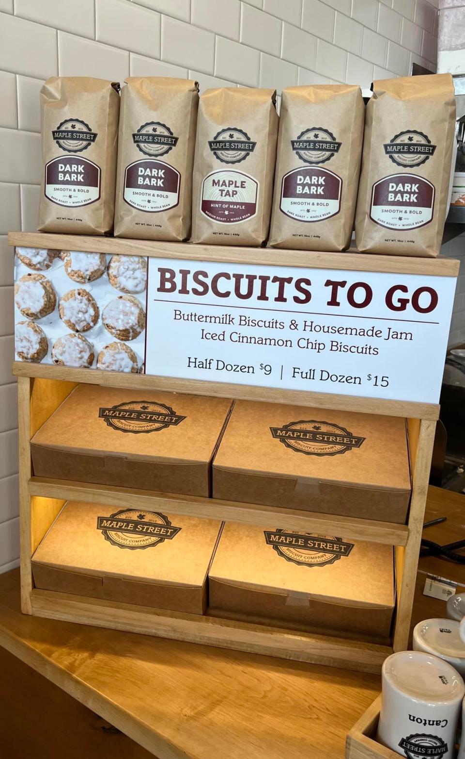 Fresh-made biscuits are a signature of the Maple Street Biscuit Company, a national chain that opened a new restaurant in Stark County recently.