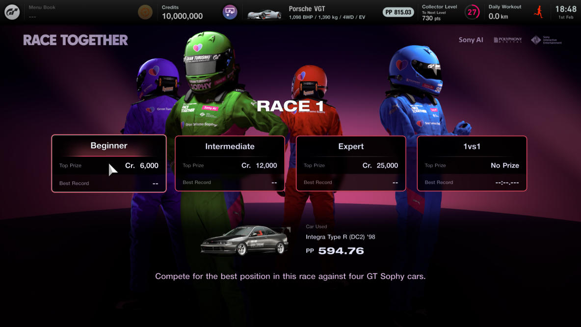 Gran Turismo: Race against AI: Gran Turismo 7 update introduces  'invincible' AI opponent - Times of India