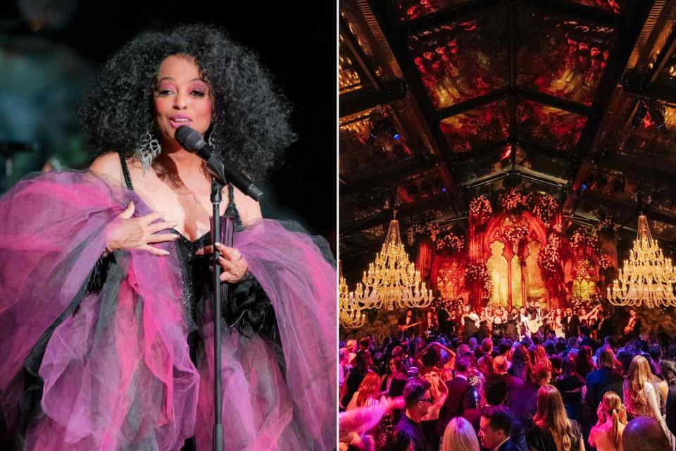 <p>Corbin Gurkin, Joel & Justyna</p> Diana Ross performs at Engage! Summit held at the Nemacolin resort in Pennsylvania on June 6, 2024.