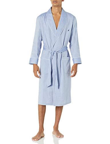 Long Sleeve Lightweight Cotton Woven Robe