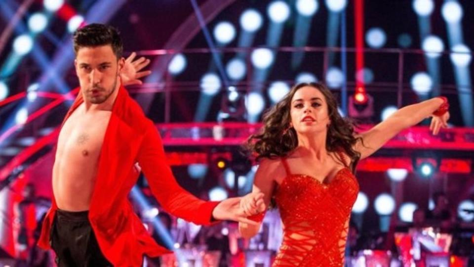 Georgia May Foote and Giovanni Pernice began dating after appearing on the show (BBC)