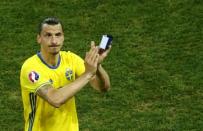 Football Soccer - Sweden v Belgium - EURO 2016 - Group E - Allianz Riviera - Nice, France - 22/6/16 Sweden's Zlatan Ibrahimovic after the match. REUTERS/Eddie Keogh/File Photo