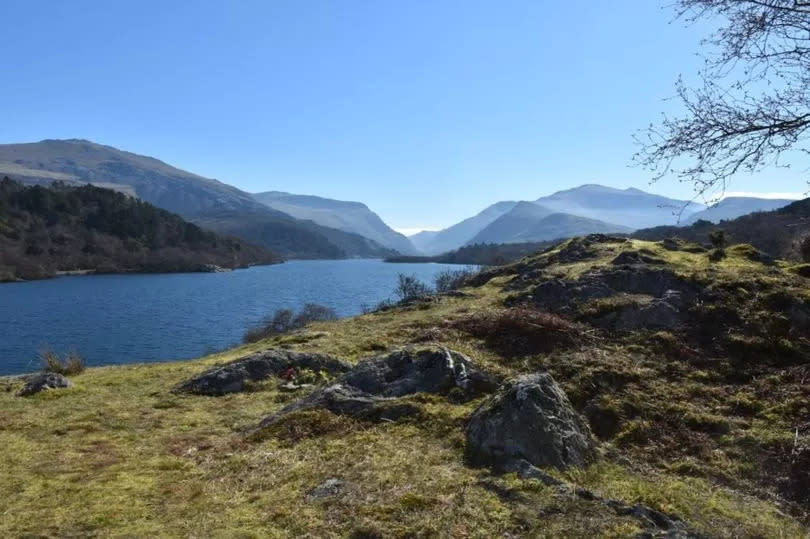 Celebrations over the 150th anniversary of the founding of the North Wales quarrymen's union will start at the National Slate Museum in Llanberis before a two-mile walk alongside Llyn Padarn to Craig yr Undeb (pictured) where quarrymen used to hold meetings