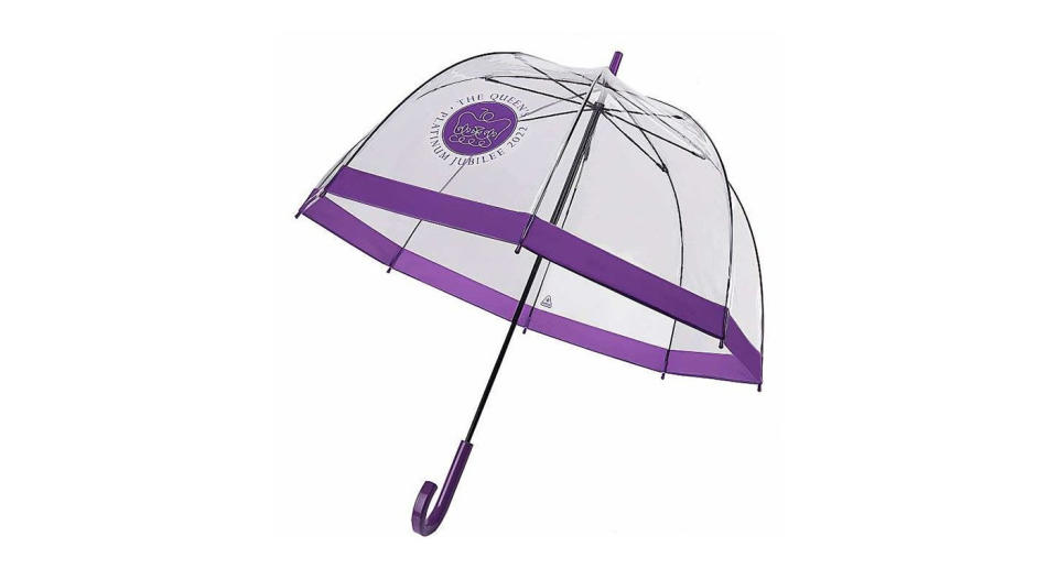 Protect yourself from the rain like a royal with this limited-edition umbrella. (Daniel Stores)