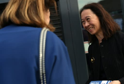 French citizen Sophie Larroque founded the EU UK Party with three British friends to fight for a seat in the European elections