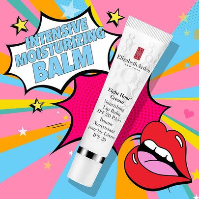 Elizabeth Arden's intensive moisturising lip balm contains SPF20 for the ultimate nourishing result.