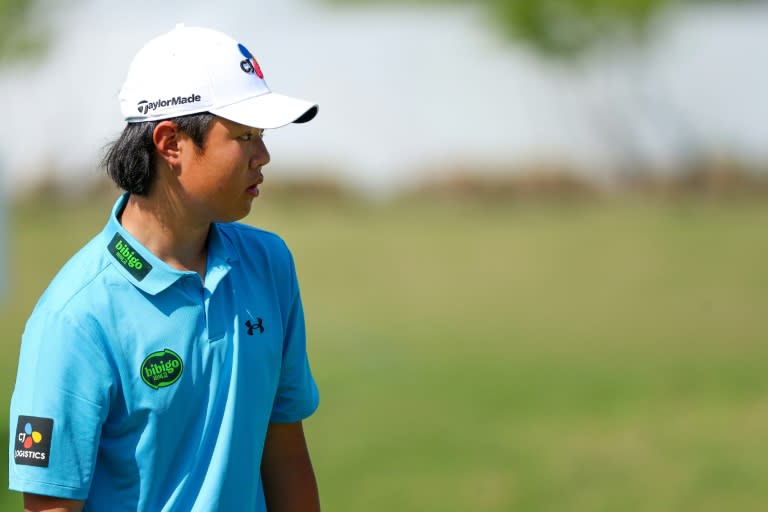 English teenager Kris Kim prepares for his US PGA Tour debut at the Byron Nelson touranment in Texas (Mike Mulholland)