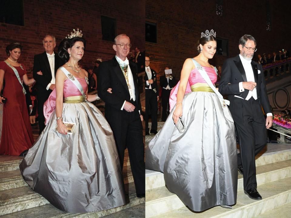 Crown Princess Victoria of Sweden and Queen Silvia of Sweden
