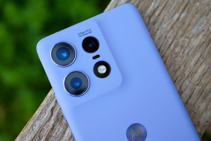 The Motorola Edge 50 Pro's camera.