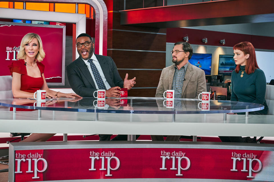 Tyler Perry on the "mesmerizing" cast, especially Leonardo DiCaprio