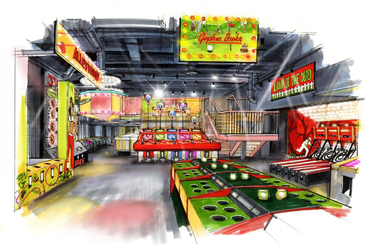Fair play: an artist’s impression of the new space  (Handout)