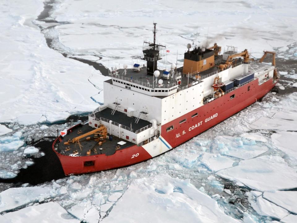 Coast Guard icebreaker Healy