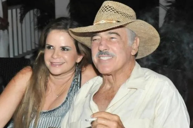 Margarita Portillo con Andrés García / Cortesía 