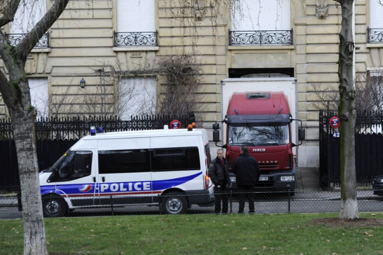 French police raided Obiang's mansion on the glitzy Avenue Foch in Paris six years ago, hiring trucks to haul away a fleet of Bugattis, Ferraris, a Rolls-Royce Phantom and other cars