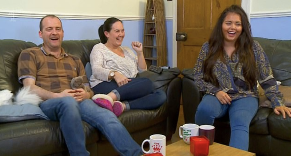 The Moffatt family on Gogglebox (Channel 4)