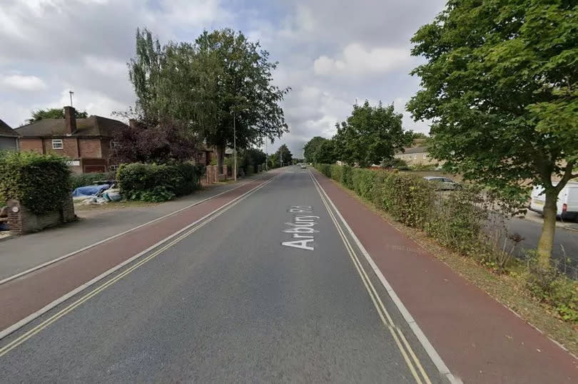 Man taken to hospital after car flips on roof on Cambridge road