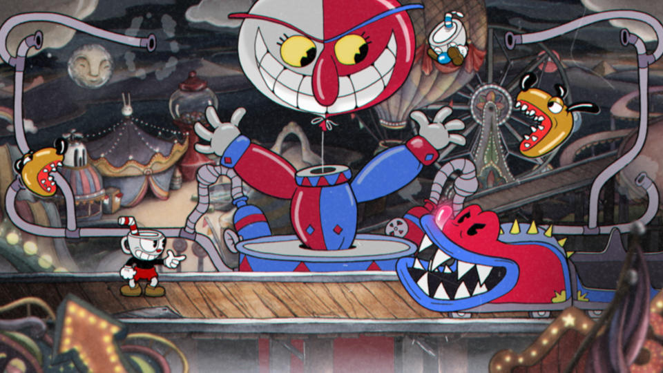 Cuphead in-game screenshot