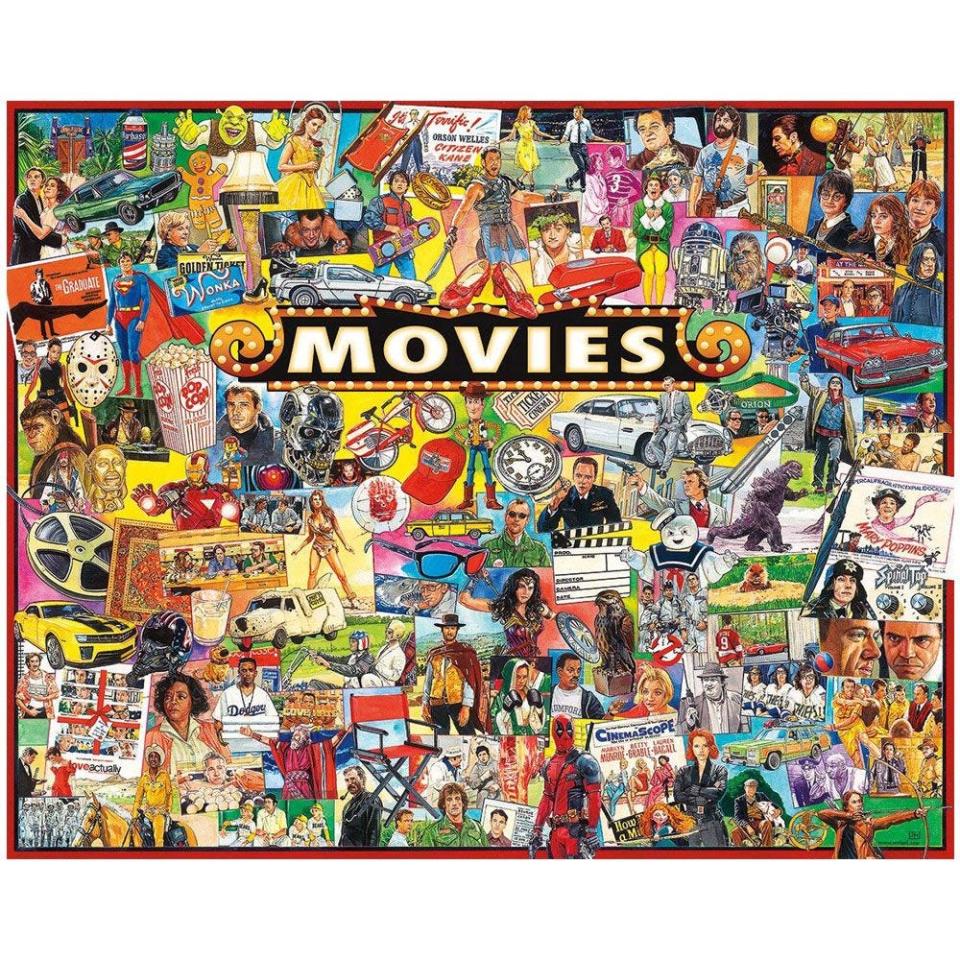 6) 'The Movies' 1000-Piece Jigsaw Puzzle