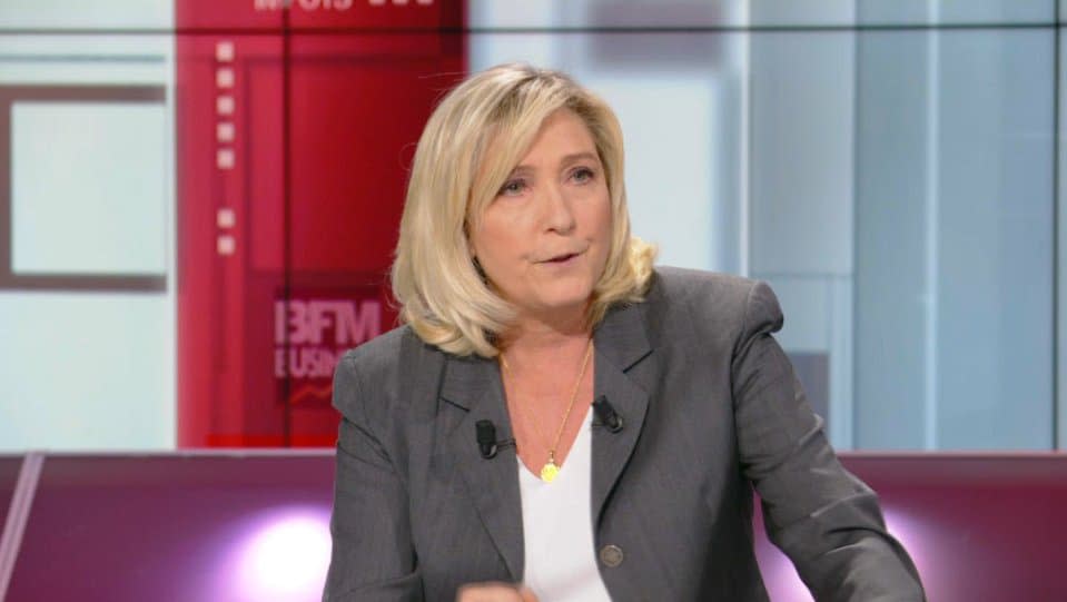 Marine Le Pen était l'invitée de BFM Politique le 17 janvier 2021. - BFMTV
