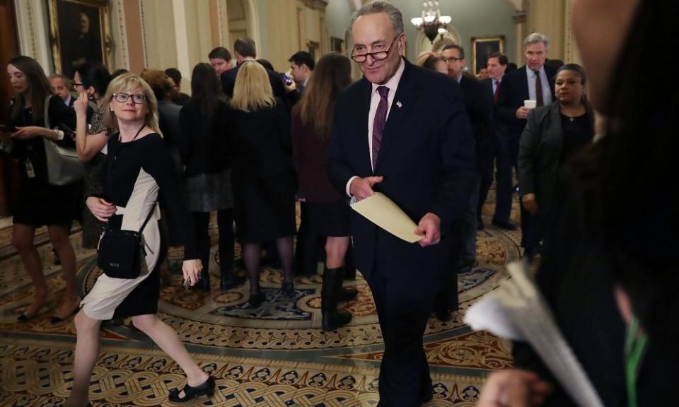 Senate minority leader Charles Schumer says Gorsuch’s nomination is ‘doomed to fail’.