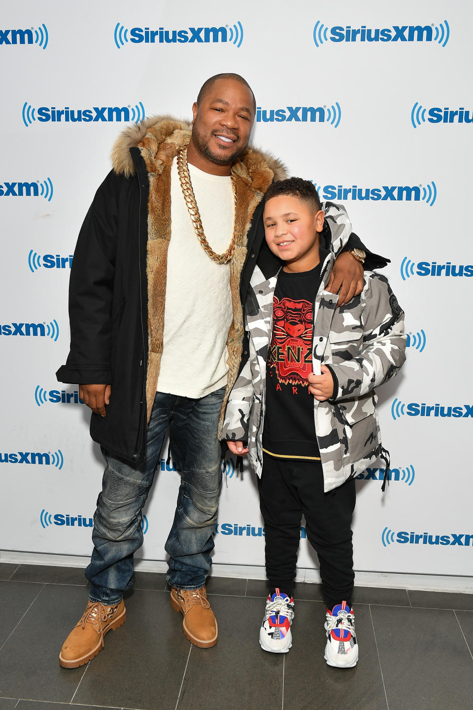 Xzibit and 10 year old son Gatlyn