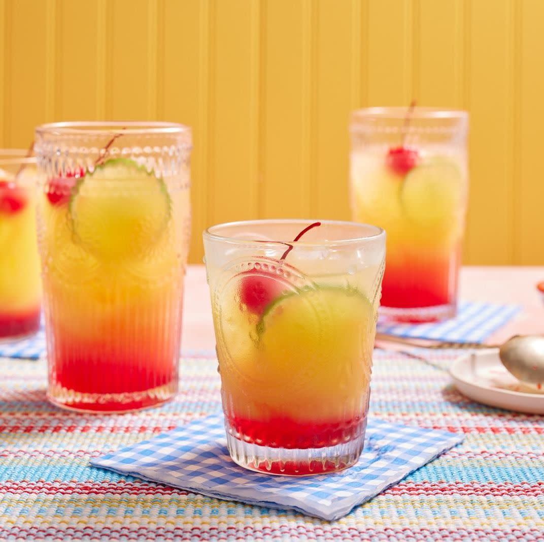 summer cocktails tequila sunrise