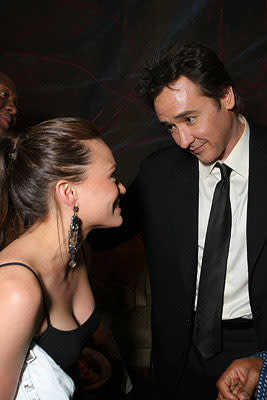 Hilary Duff and John Cusack at the Los Angeles premiere of Dimension Films' 1408