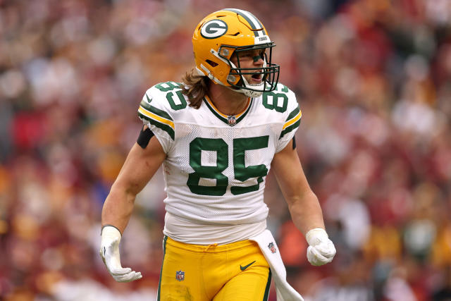 Bears TE Robert Tonyan reacts to Justin Jones' comments about Packers fans