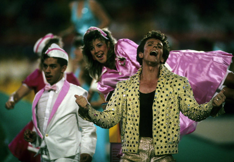 1989 hatte ein gewisser Elvis Presto seinen Auftritt beim Super Bowl.