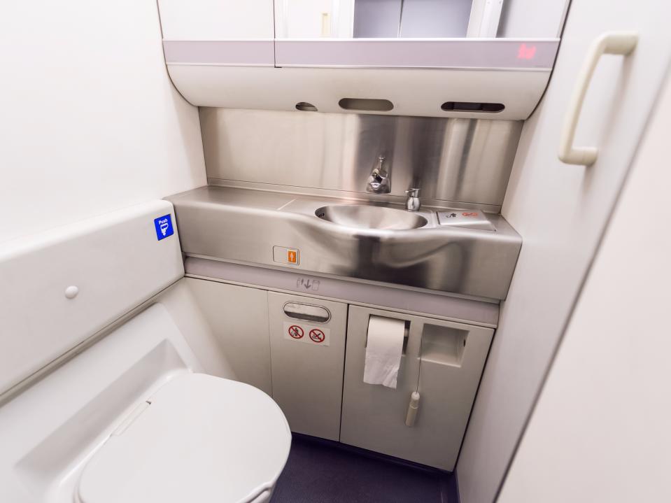 airplane bathroom