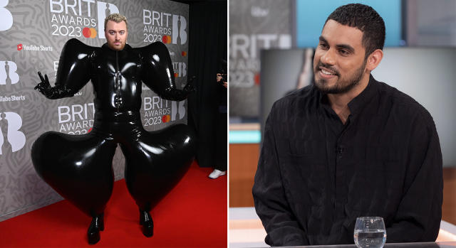 What went behind Sam Smith's inflated latex pants seen at The Brit