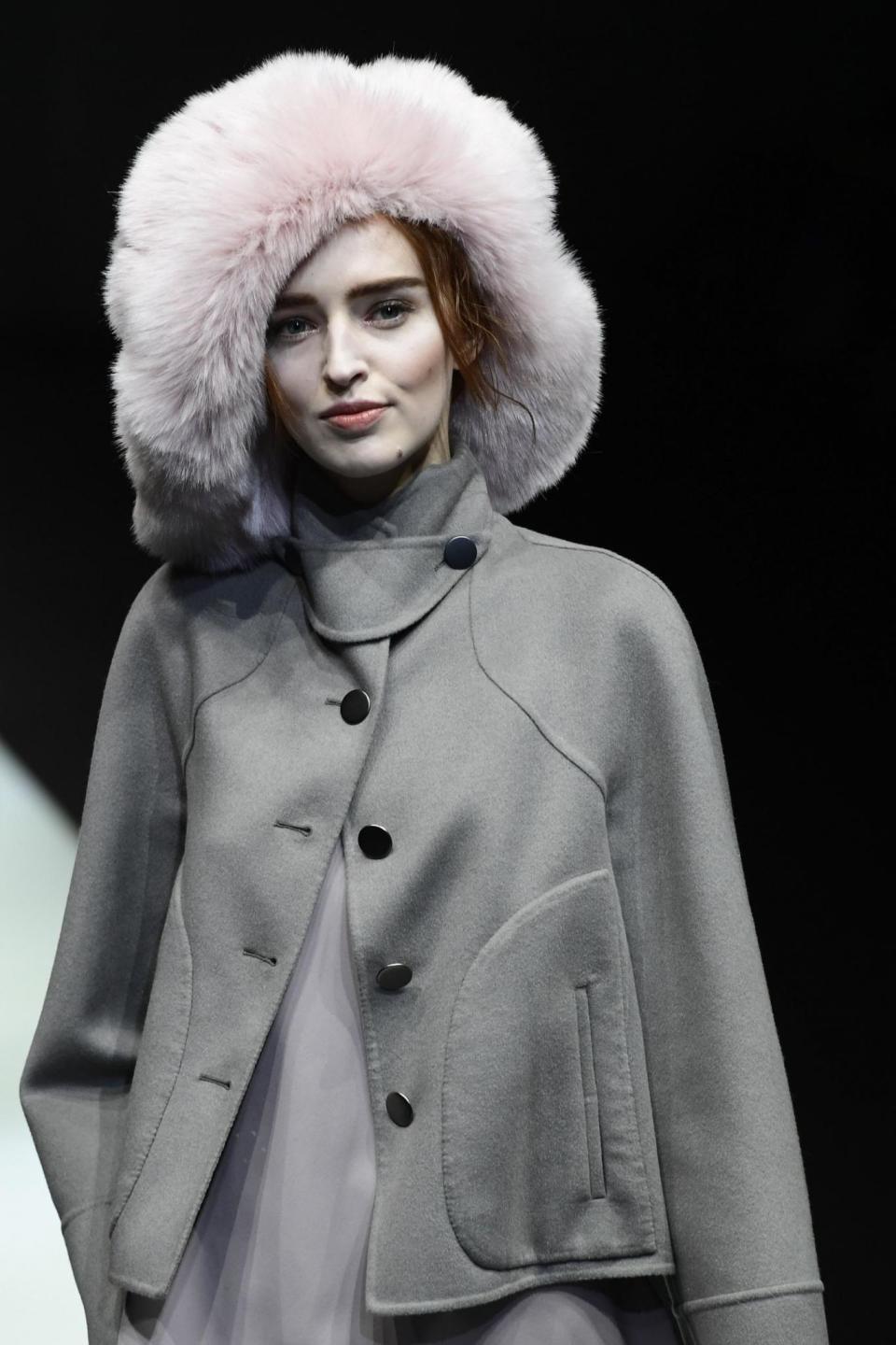 Giorgio Armani Autumn/Winter 2018/2019 collection, Milan Fashion Week (Getty Images)