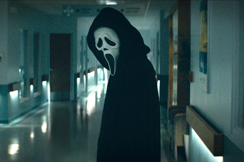 Ghostface in Paramount Pictures and Spyglass Media Group's "Scream."