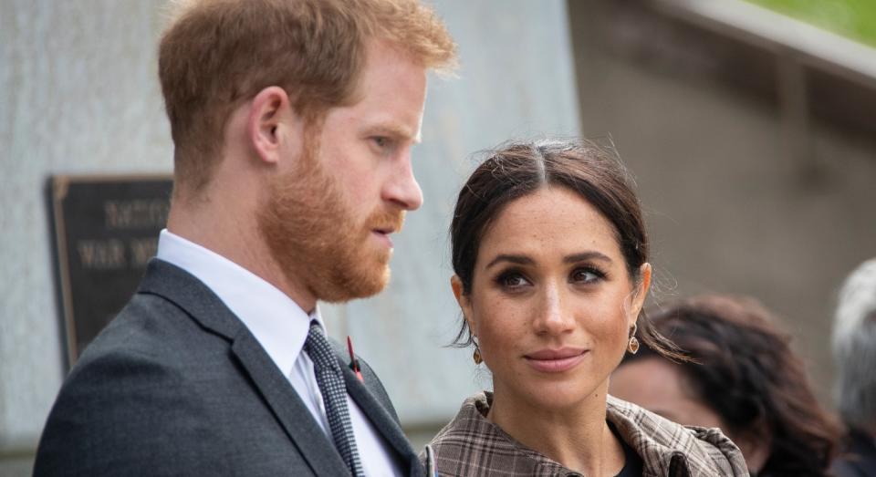 Meghan Markle revealed how she and Prince Harry supported each other through their miscarriage. (Getty Images)