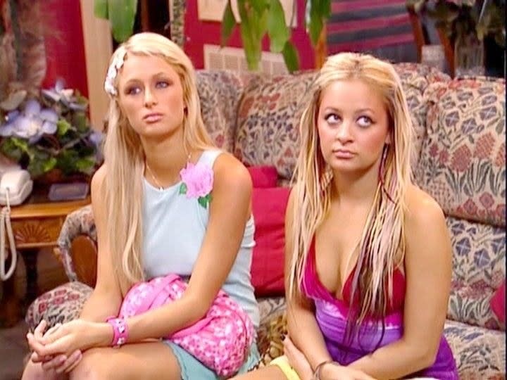 Paris Hilton and Nicole Richie in The Simple Life