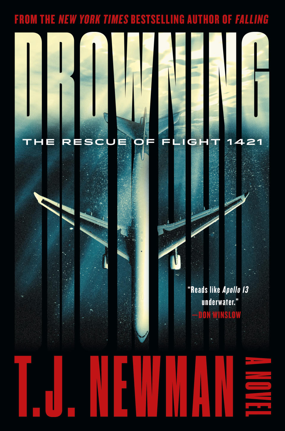 This cover image released by Avid Reader Press shows "Drowning" by T.J. Newman. (Avid Reader via AP)