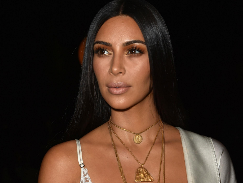 Kim Kardashian West (pictured) and sisters Khloé and Kourtney own the store, according to the boutique's website: Getty