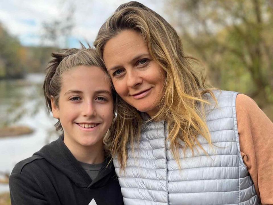 <p>Alicia Silverstone Instagram</p> Alicia Silverstone and her son, Bear Jarecki.