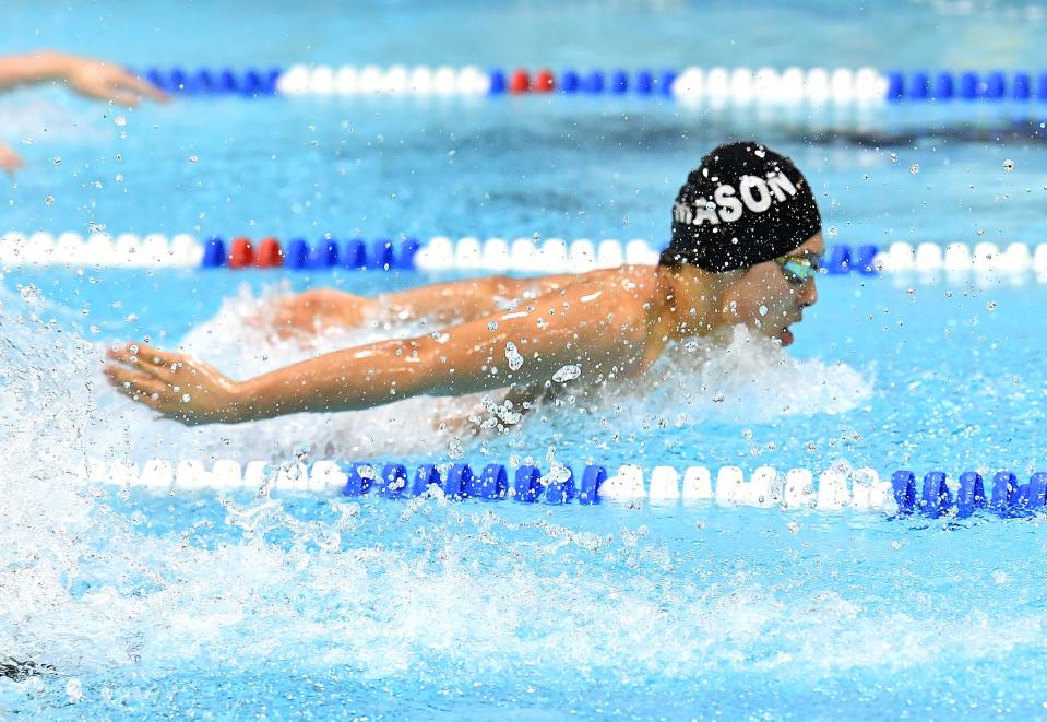 Mason's Ethan Fang has been an All-American on two different relay teams.