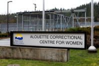 A sign of the Alouette Correctional Centre for Women, where Huawei CFO Meng Wanzhou is being held on an extradition warrant, is seen outside the facility in Maple Ridge, British Columbia, Canada December 8, 2018. REUTERS/David Ryder